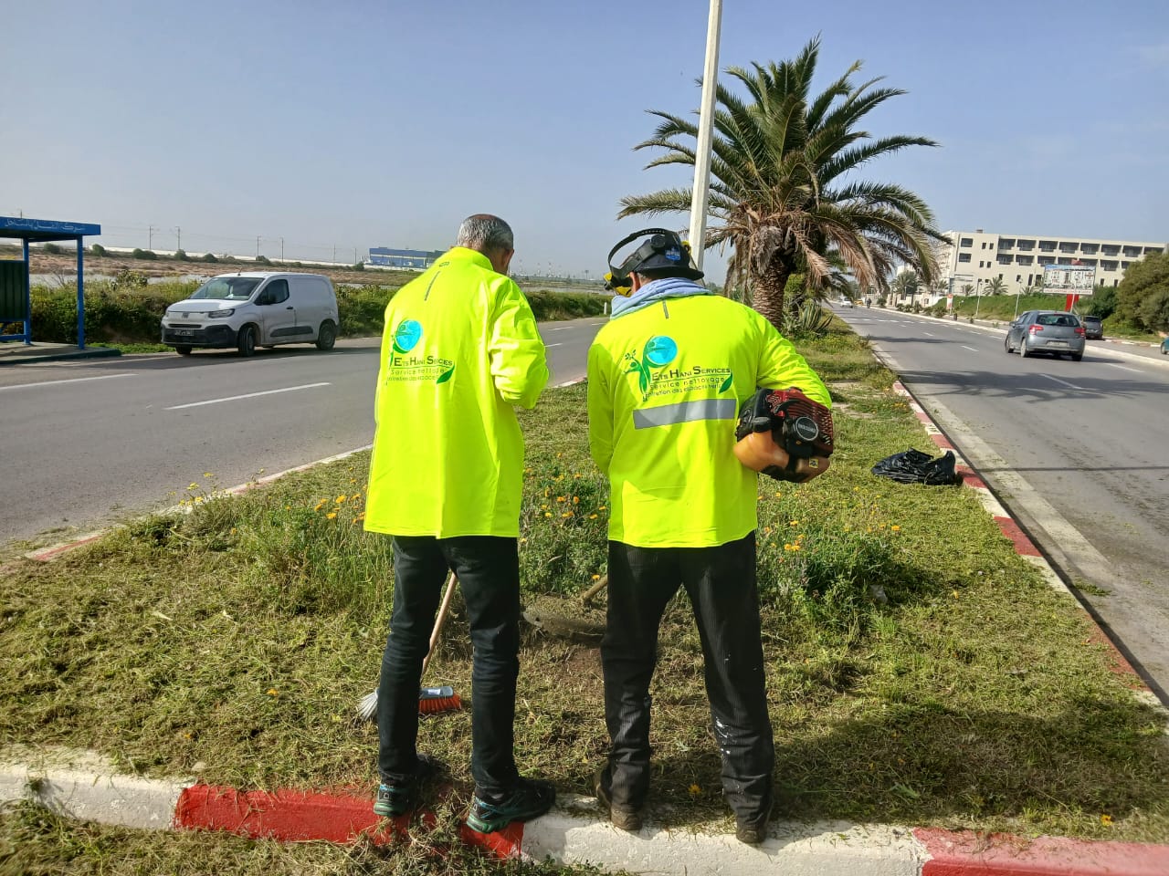 Équipe NettoiTN sur le terrain