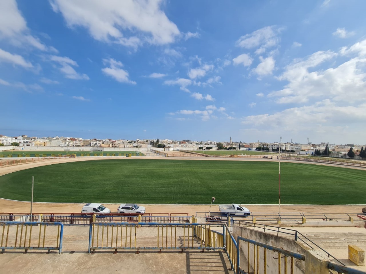 Installation gradins Stade de Radès (aile nord)